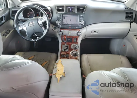 2012 Toyota Highlander Limited z USA, uszkodzony, nr VIN 5TDDK3EHXCS106355